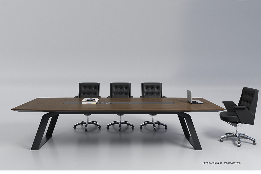 圣獅板式會議桌_SH-4207_會議桌定制批發